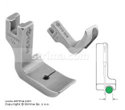 Patka pro všívání kedru pro šicí stroje, pravá 6.4mm P69R1/4 [36069R 1/4]